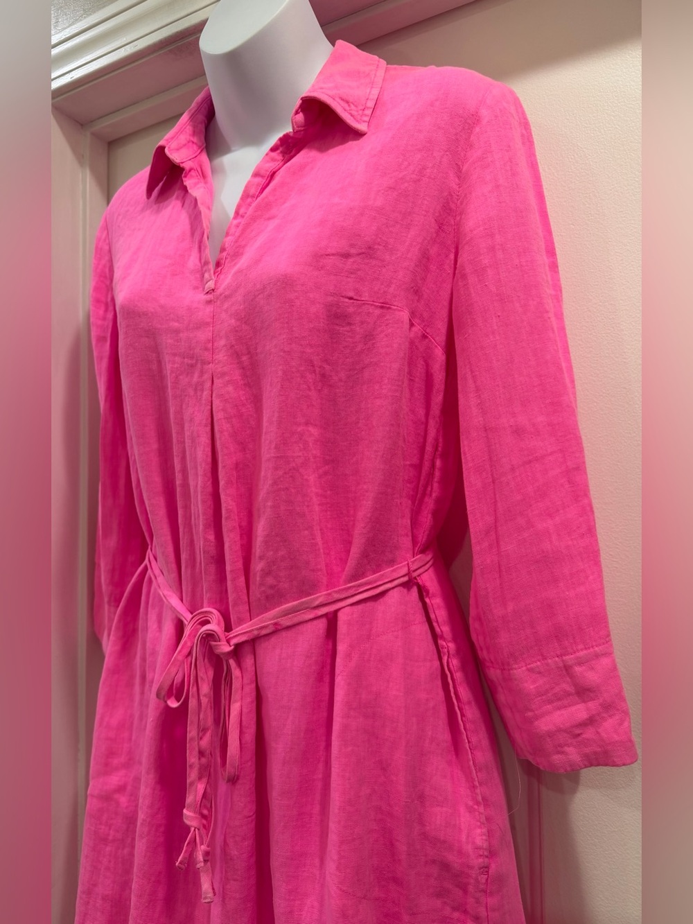 Lilly Pulitzer Pilar Tunic Linen Dress Aura 
Pink Size XS - Picture 5 of 16